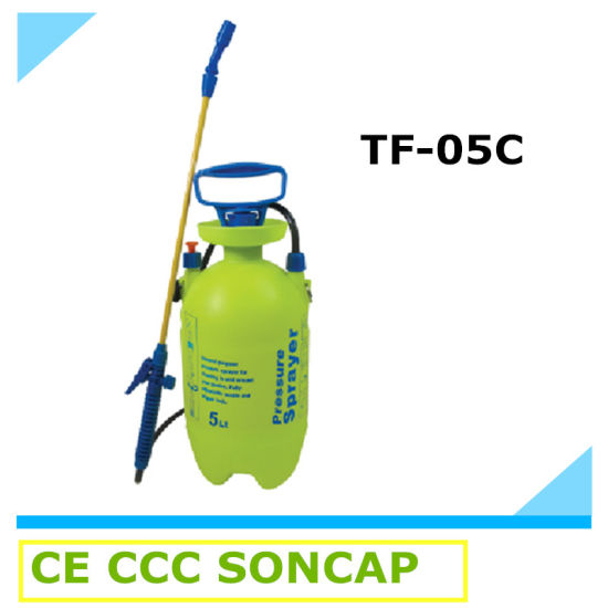 2016年新设计的5升塑料花园植物气压喷雾器价格（TF-05C）